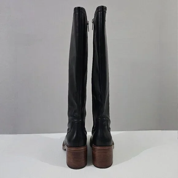 Vince Camuto Black Heeled Boots - Picture 9 of 14